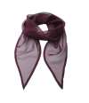 PR740 Premier 'Colours' Chiffon Scarf Aubergine colour image